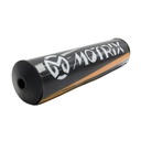 Customizable Round Motorcycle Bar Pad Black For 12.5mm Cross Bar