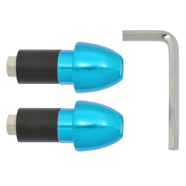 Motorcycle bullet bar end 17mm