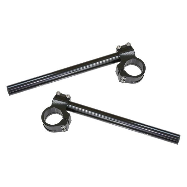 Clip-On for HONDA CB-1 89- 90 ; KAWASAKI ZX10 88-90 ;  SUZUKI SV650 99-10 ; YAMAHA FZR750. D:41mm black
