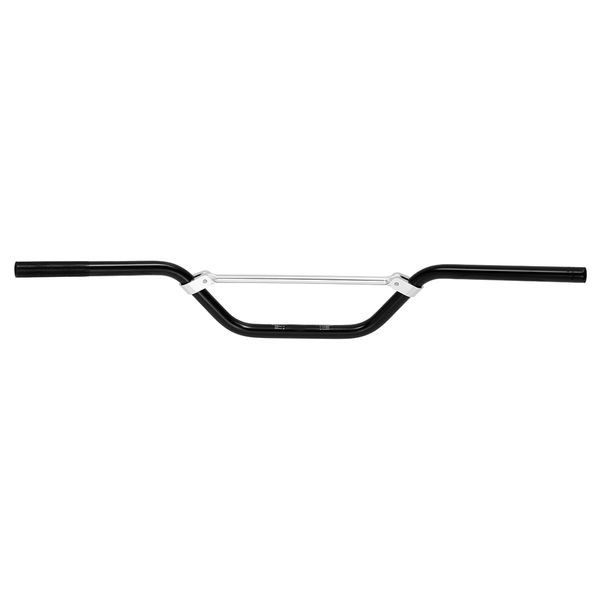 ATV handlebar AL6061 22.2mm for HONDA TRX 400EX with crossbar. W: 790, H: 142, R: 105, Clamp area width: 200, Sweep: 90