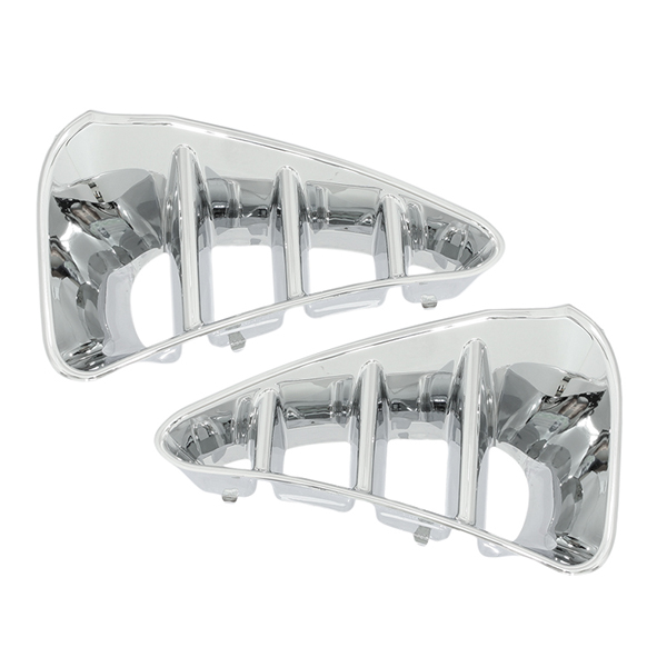 Battery cover inserts, chrome for HONDA GL 1800