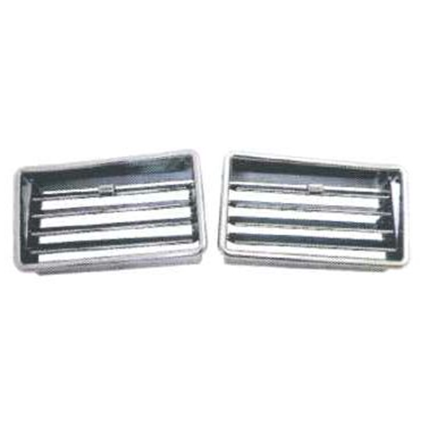 Lower Air Vent Accents, Chrome For Honda GL1800