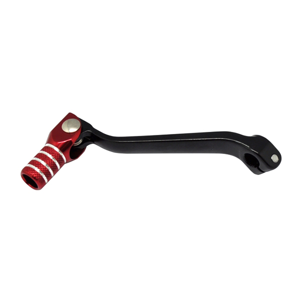 Gear lever for HONDA CRF250F 19-22 black base, red tip