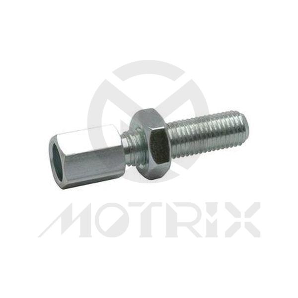 Throttle cap cable adjuster screw m6x0.75x21mm