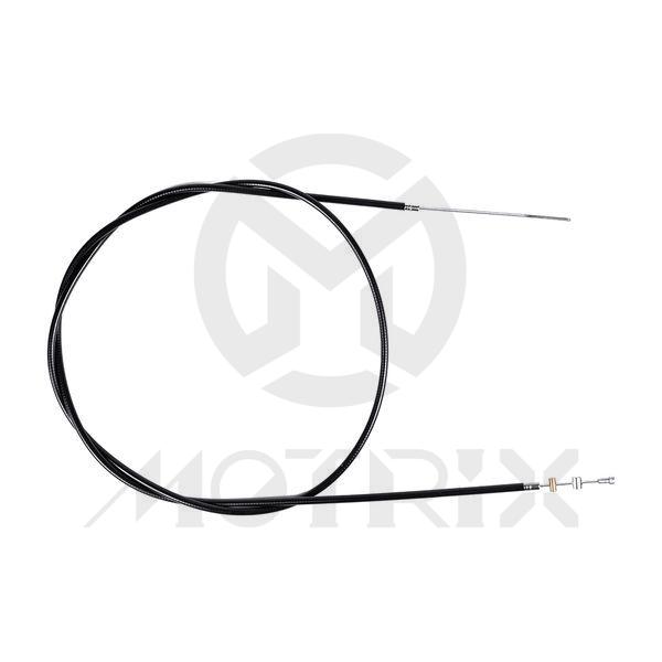 Cable universal brake/clutch length 62'', 6mm outer casing, dia. x 9mm long barrel, 5mm x 10mm brass nipple nipple