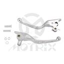 Harley Chrome hand control lever kit fits 21-later Touring (except '23-later FLHXSE and FLTRXSE) and Trike models.