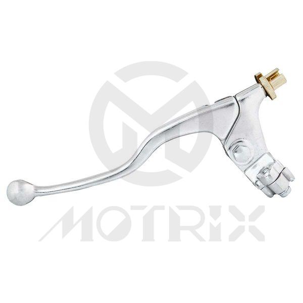 Clutch lever assembly for universal RM/TS/DR/PE/KL/KX/KDX/XT/DT/YZ silver