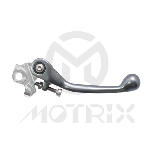 Forged brake lever for YAMAHA YZ125, YZ250F, YZ450F gunmetal flex