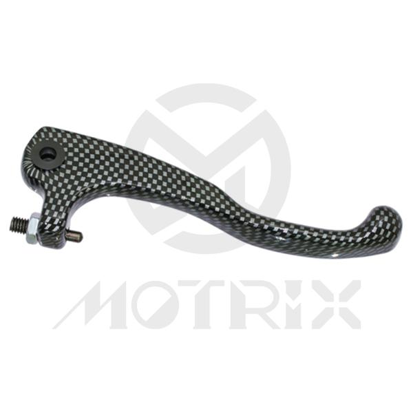 Brake lever for DERBI Senda DRD carbon look