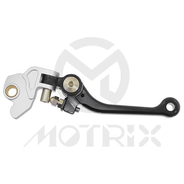 Brake lever for YAMAHA YZ85, YZ125, YZ250, YZ250F, YZ450F, KAWASAKI KX60, KX60, KX65, KX80, KX100, KX250 2 way flex unbreakable