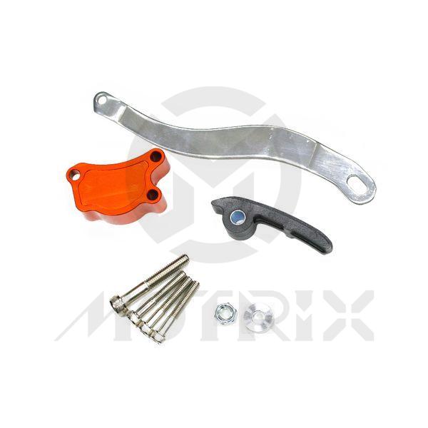 Clutch slave cylinder protector (orange) for HUSQVARNA TC 125 ; KTM 125 SX, 150 SX