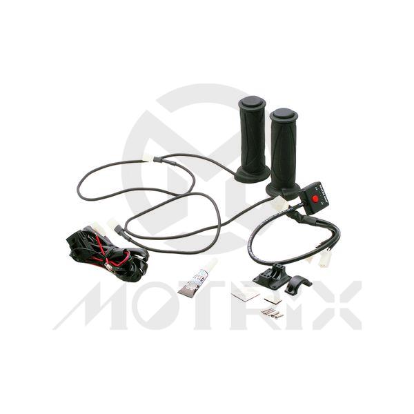 Heated grip with E type switch and thumb warmer. L: 120mm fits (7/8'', 7/8'')