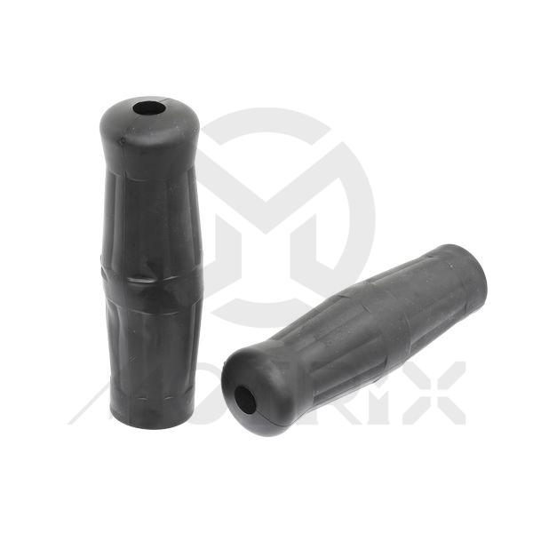 Vintage style rubber grip. L: 130MM fits (1'', 1-1/8'')