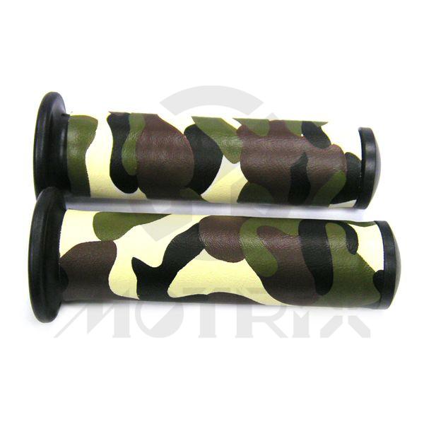 PVC camouflage grips. L:125mm fits (7/8'', 1'')