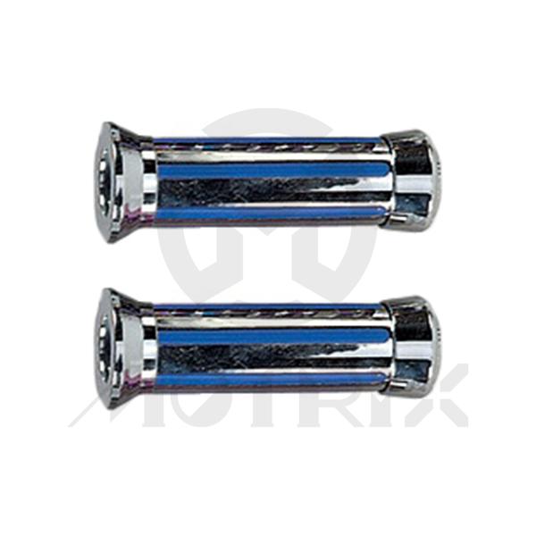 Plastic blue line grips L: 135mm fits (7/8'',1'')