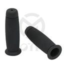 Vintage black TPR grips. L: 124mm fits (1'',1-1/8'')
