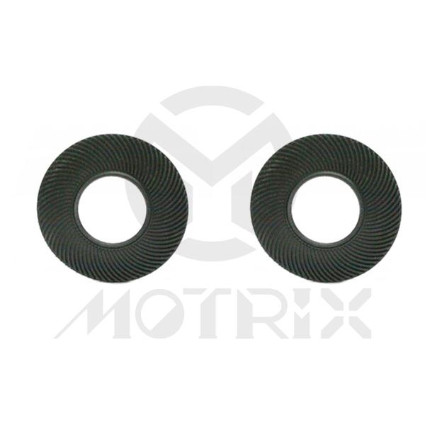 Grip protectors spiral style, black