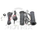 Heated grip with C type switch. L: 130mm fits (1'', 7/8'')