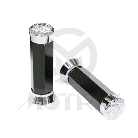 Fashion style alloy grips with eagle head end fits (7/8'', 1'')