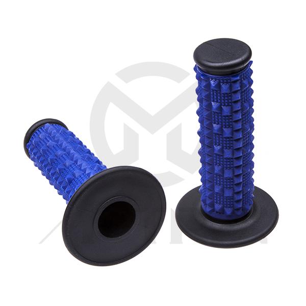 MX Rubber grips with 2 colors. L: 120mm fits (7/8'', 1'')