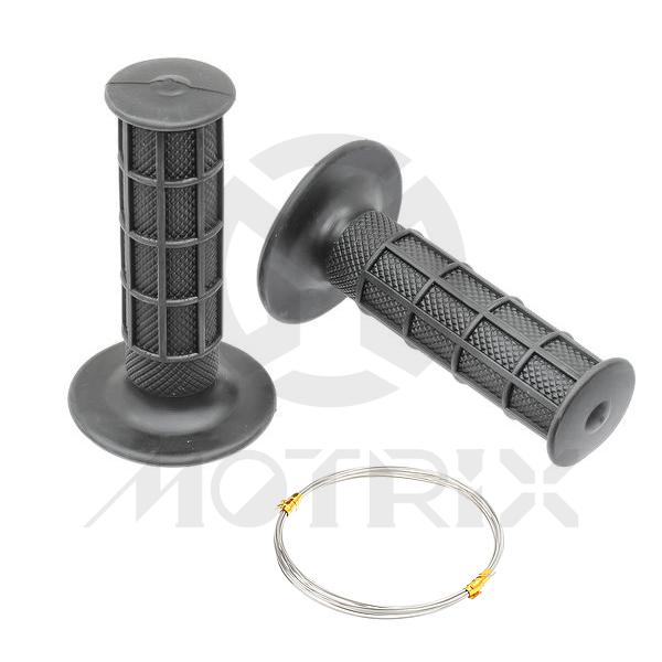 Rubber grips. L: 115mm fits (7/8'', 1'')