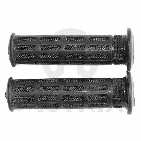 Black rubber grips for HONDA type