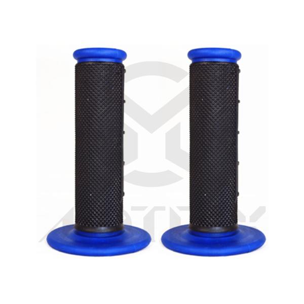 OFF ROAD grips with waffle type. L: 120mm fits (7/8'', 1'')