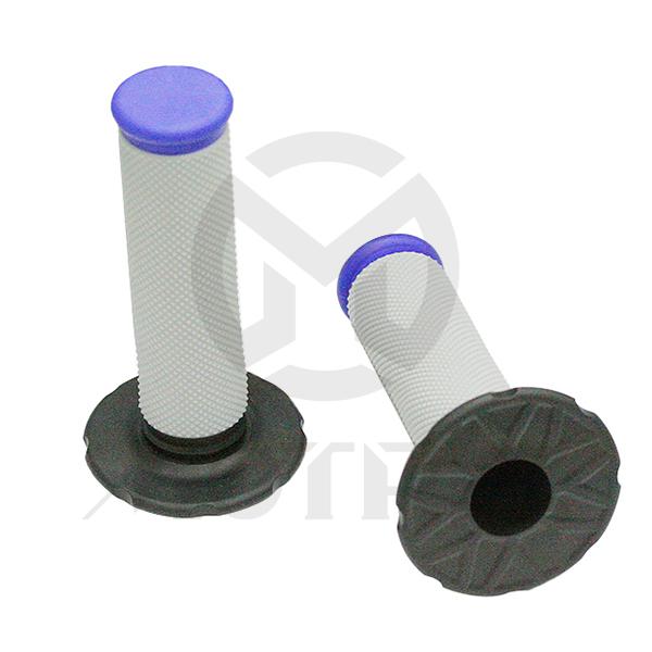OFF ROAD grips without waffle type. L: 120mm fits (7/8'', 1'')