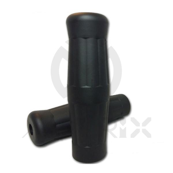 Motorcycle vintage soft grips. L: 130mm fits (1'', 1-1/8'')