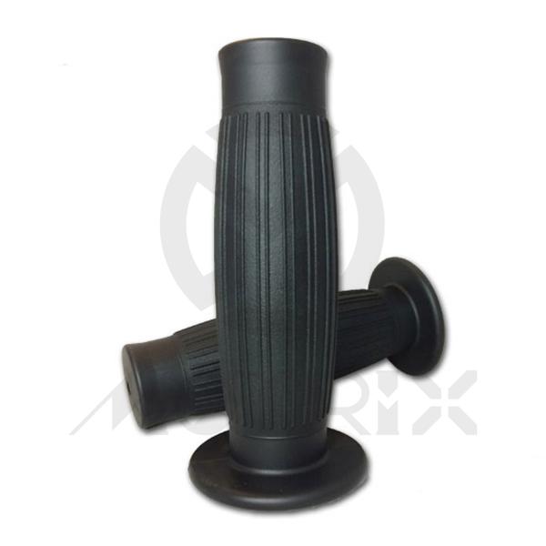 Motorcycle vintage soft grips. L: 130mm fits (1'', 1-1/8'')