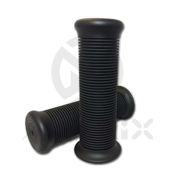 Motorcycle vintage soft grips. L: 124mm fits (7/8'', 1'')