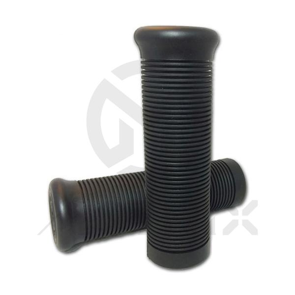 Motorcycle vintage soft grips. L: 124mm fits (1'', 1-1/8'')