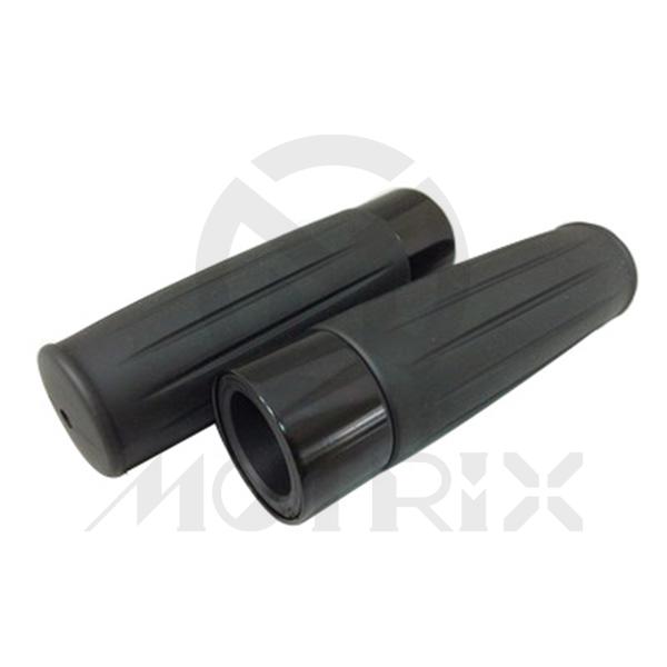 Motorcycle vintage soft grips. L: 124mm fits (7/8'', 1'')