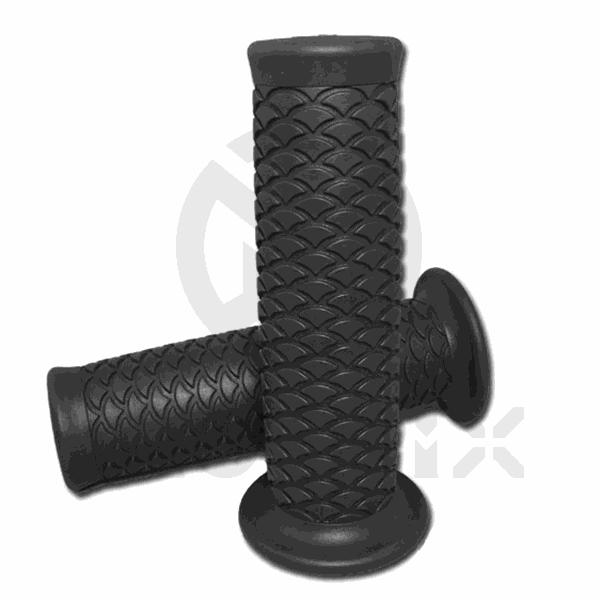 Motorcycle vintage soft grips. L: 124mm fits (7/8'', 1'')