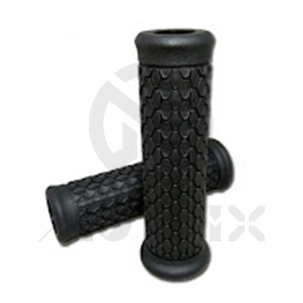 Motorcycle vintage soft grips. L: 124mm fits (7/8'', 1'')
