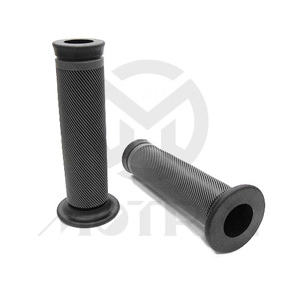 Rubber grips, open end. L: 125mm fits (7/8'', 1'')