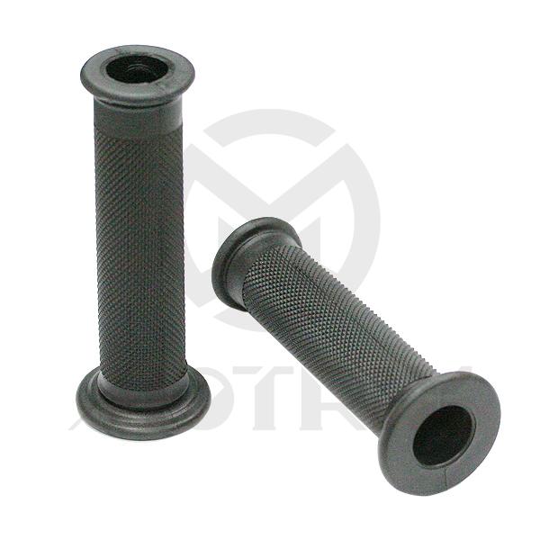 Rubber grips with open end. L: 130mm