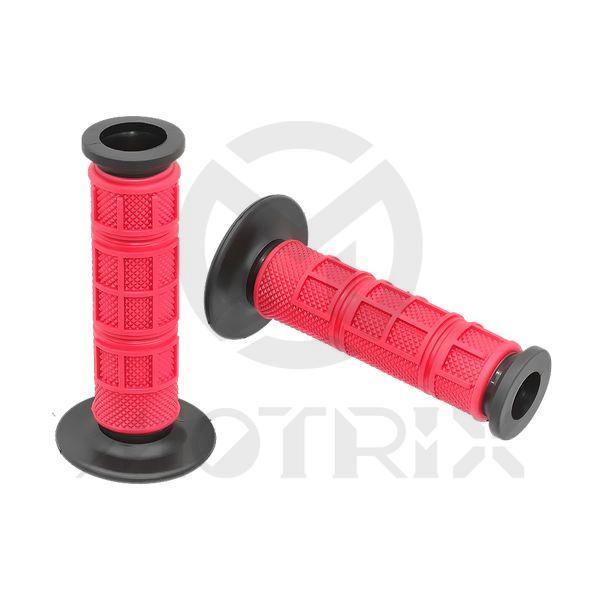 Off road grips with open end. L: 120mm