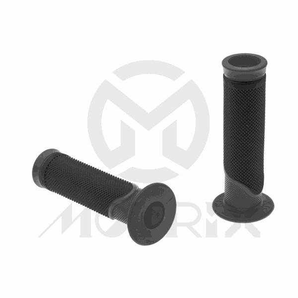 Rubber grips with open end. L: 125mm