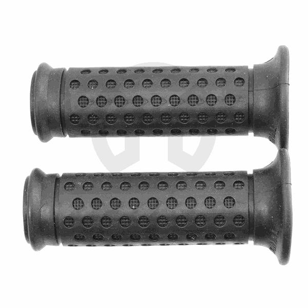 Black super soft grips for racing / sport bike fits (7/8'', 1'')