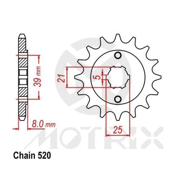 Front sprocket JTF1041