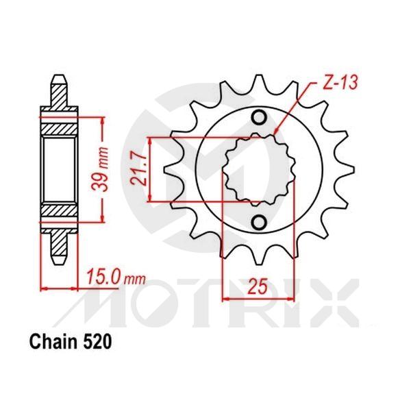 Front sprocket JTF1042