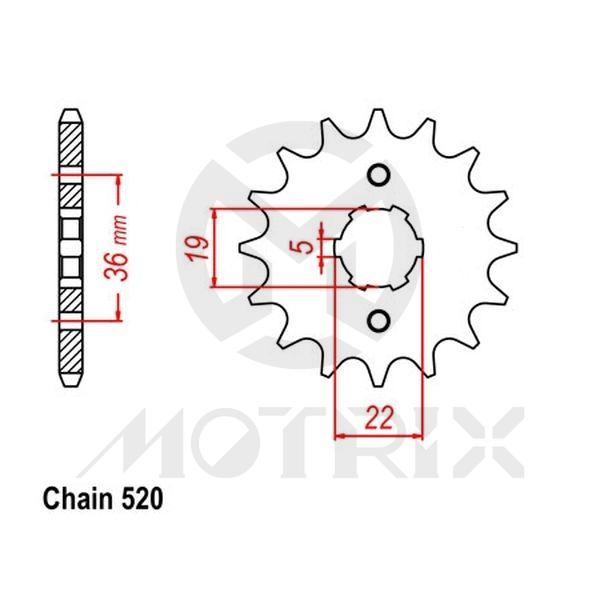 Front sprocket JTF1352