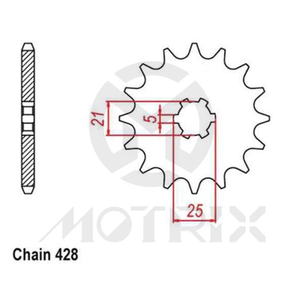Front sprocket JTF1467