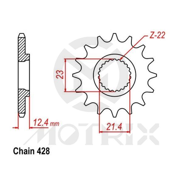 Front sprocket JTF1594