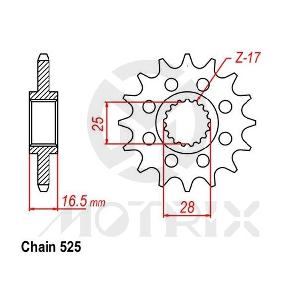 Front sprocket JTF1904