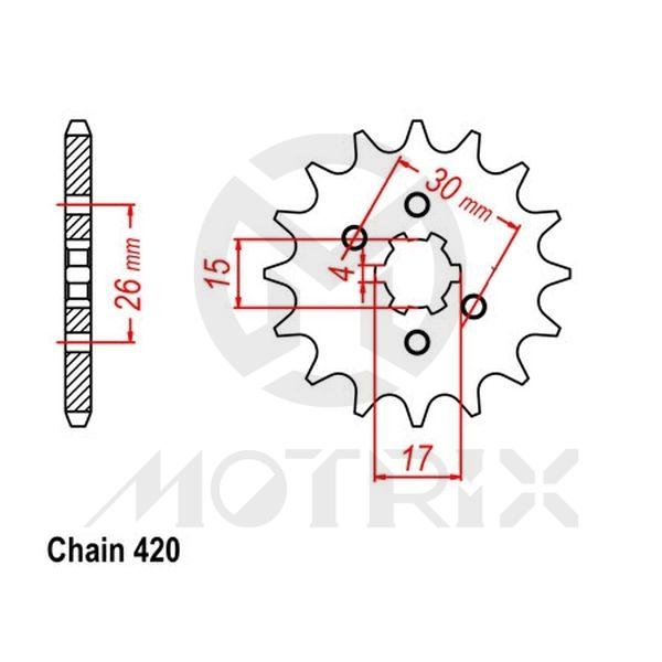Front sprocket JTF252
