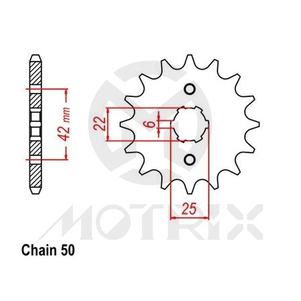 Front sprocket JTF278
