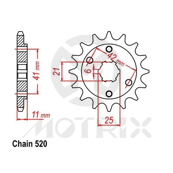 Front sprocket JTF283