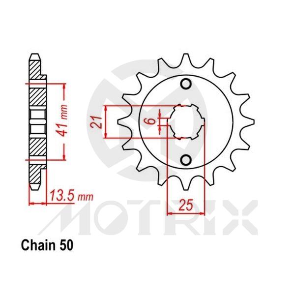 Front sprocket JTF286